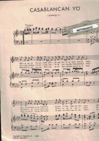 Casablancan yö - Natt i Casablanca, tango