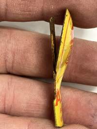 ASA Radio Visio -naksutin, mainoslahjana jaettu naksuttelulelu, harvinainen