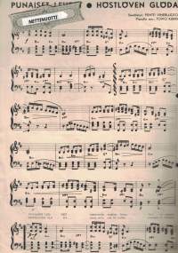 Punaiset lehdet, tango