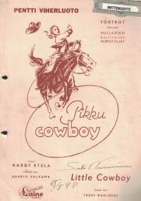Pikku Cowboy - Little cowboy - nuotit