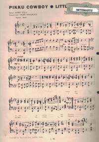 Pikku Cowboy - Little cowboy - nuotit