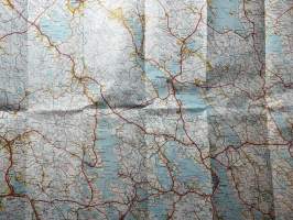 Suomen tiekartta matkailukartasto GT 8