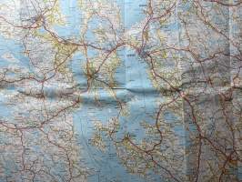 Suomen tiekartta matkailukartasto GT 9