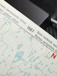 Suomen tiekartta matkailukartasto GT 19