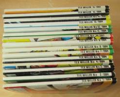 Tex Wiler 1984 N:o 1-16 ( Puuttuu N:o 5 )