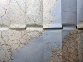 Suomen tiekartta, Etelä Suomi autoilijan tiekartta