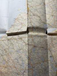 Suomen tiekartta, Etelä Suomi autoilijan tiekartta