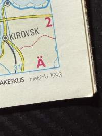 Suomen tiekartta, Etelä Suomi autoilijan tiekartta