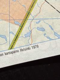 Suomen tiekartta  autoilijan tiekartta plus kaupunkien kautta-ajokartat liite