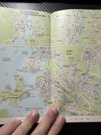 Suomen tiekartta  autoilijan tiekartta plus tiekartan tietoliite