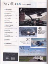 Moottori 2026 N:o 2. Parhaat kesärenkaat testissä. Dacia Duster 4x4 loppuraportti. Matkaraportti: Saksa ja Pohjanmeren rannikko