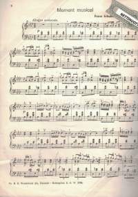 Moment musical Op. 94 No3 Pianolle