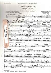 6 Ragtimes für Flöte oder Klarinette und Klavier IV