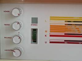 Nordmende Spectra Futura ST - Steroradio, harvinainen designklassikko. Suunnittelija Raymond Loewy