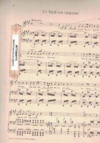 7 Sånger af Runeberg i musik satta af Jean Sibelius