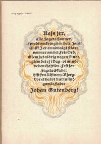 Johan Gutenberg 1440-1940