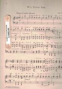 Suomen Laulu : Lauluja konserttiohjelmasta pianolle