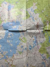 Ilomantsi -matkailukartta / turistkarta 1:100 000