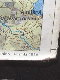 Koilliskaira -ulkoilukartta / friluftskarta 1:100 000