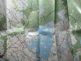 Karjalankierros Ilomantsi -matkailukartta / turistkarta 1:100 000