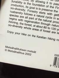 Karjalankierros Ilomantsi -matkailukartta / turistkarta 1:100 000