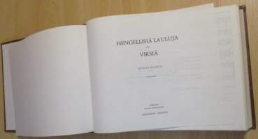 Hengellisiä lauluja ja virsiä nuottipainos