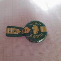 Repäisykorkki  Karhu  Kruunukorkki, pullonkorkki Karhu  olut