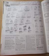 Suuri Käsityö Lehti N:o 2 2012 Kaava-arkit mukana