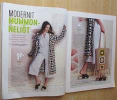 Suuri Käsityö N:o 4 2019 lehti kaava-arkit mukana