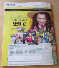 Suuri Käsityö N:o 4 2019 lehti kaava-arkit mukana