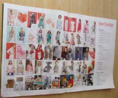 Suuri Käsityö lehti N:o 3 2014 kaava-arkit mukana