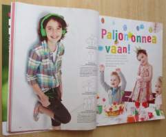 Suuri Käsityö lehti N:o 3 2014 kaava-arkit mukana