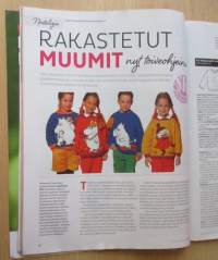 Suuri Käsityö lehti N:o 3 2014 kaava-arkit mukana