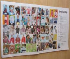 Suuri Käsityö Lehti N:o 7 2016 kaava-arkit mukana