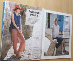 Suuri Käsityö Lehti N:o 7 2016 kaava-arkit mukana