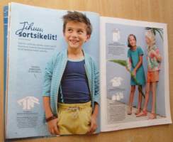 Suuri Käsityö Lehti N:o 7 2016 kaava-arkit mukana