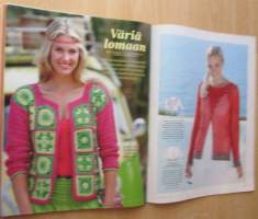 Suuri Käsityö Lehti N:o 7 2016 kaava-arkit mukana