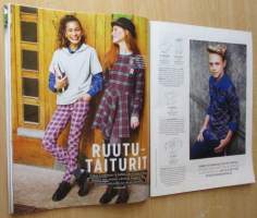 Suuri Käsityö N:o 8 2017 lehti kaava-arkit mukana