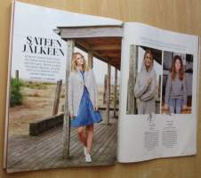 Suuri Käsityö N:o 8 2017 lehti kaava-arkit mukana