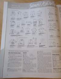 Suuri Käsityö Lehti N:o 9 2011 Kaava-arkit mukana