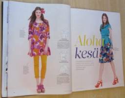 Suuri Käsityö Lehti N:o 5-6 2014 Kaava-arkit mukana