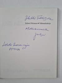 Välimatkakirja (signeerattu, tekijän omiste)