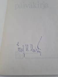 Talvisodan päiväkirja (signeerattu)