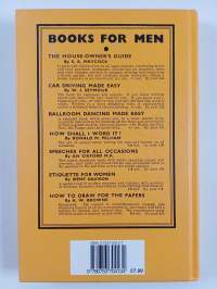 Etiquette for Men - A Book of Modern Manners and Customs