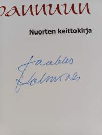 Tartu pannuun : nuorten keittokirja (signeerattu)