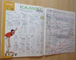 Suuri Käsityö Lehti N:o 3 1997 Kaava-arkit mukana