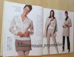 Suuri Käsityö lehti N:o 2 1997 kaava-arkit mukana