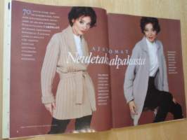 Suuri Käsityö lehti N:o 2 1997 kaava-arkit mukana