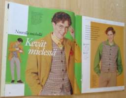 Suuri Käsityö lehti N:o 2 1997 kaava-arkit mukana