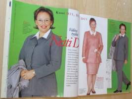 Suuri Käsityö lehti N:o 2 1997 kaava-arkit mukana